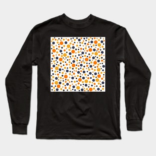 Autumn Colors Polka Dots Long Sleeve T-Shirt